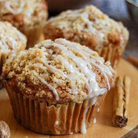 Apple Spice Muffins - 4 pack